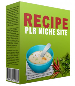Recipe PLR Niche Blog