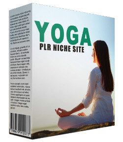 Yoga PLR Niche Website