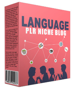 Language PLR Niche Blog