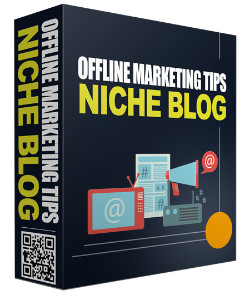 Offline Marketing Tips PLR Niche Blog