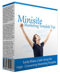 Minisite Marketing Template